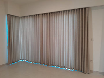 Wave Style Sheer & Blackout Curtains