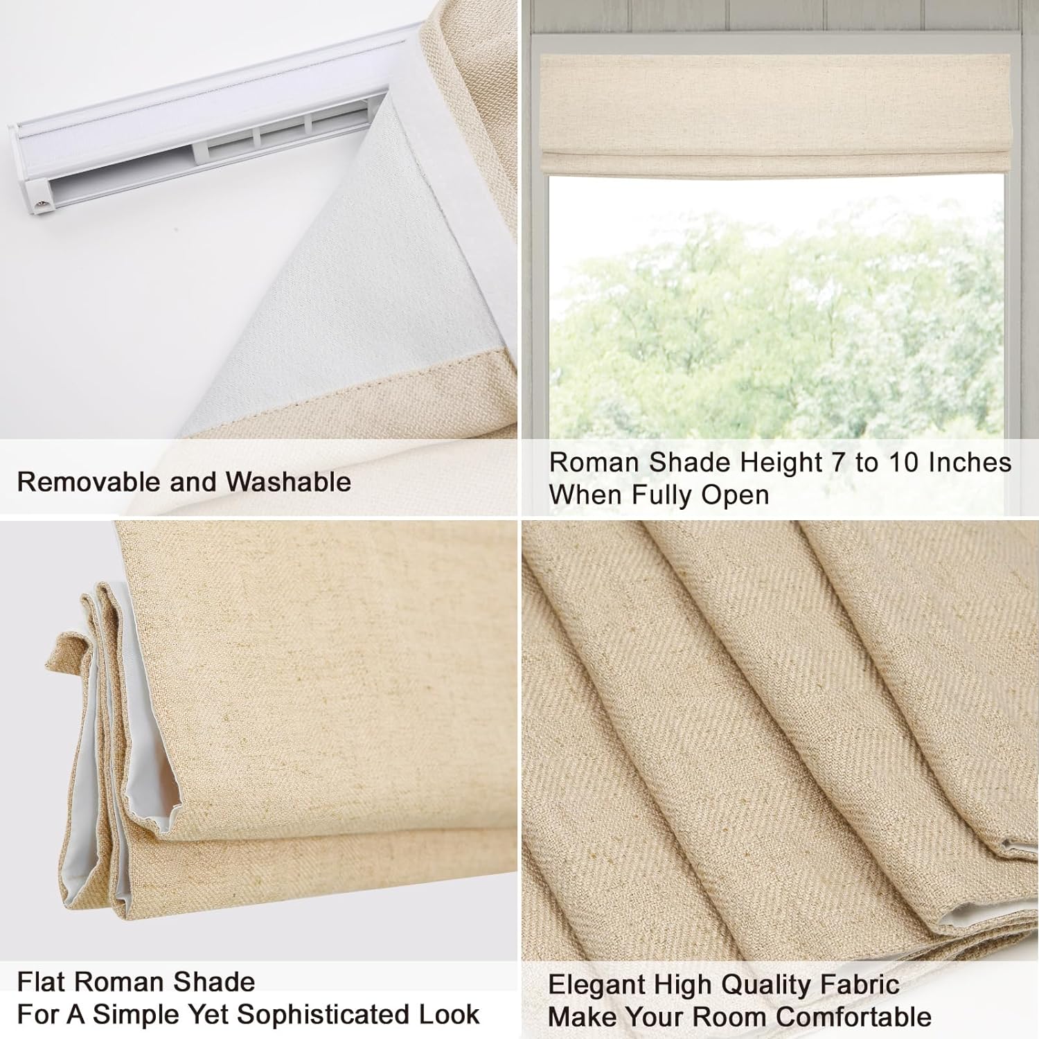 Blackout Roman Blinds