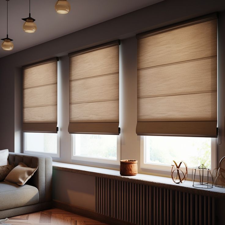 Blackout Roman Blinds